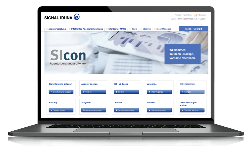 SIcon Agenturberatungssoftware Signal Iduna