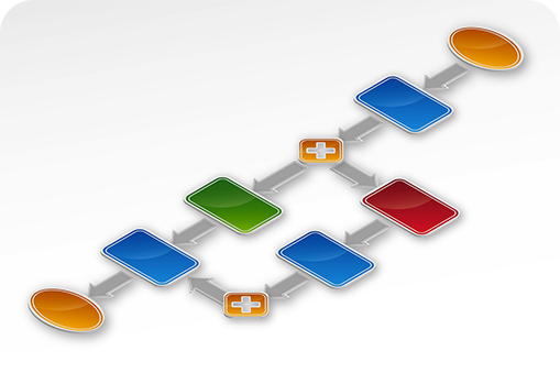 Unterstützende Grafik zum Thema Workflow Management mit PANFLOW beim ZEW