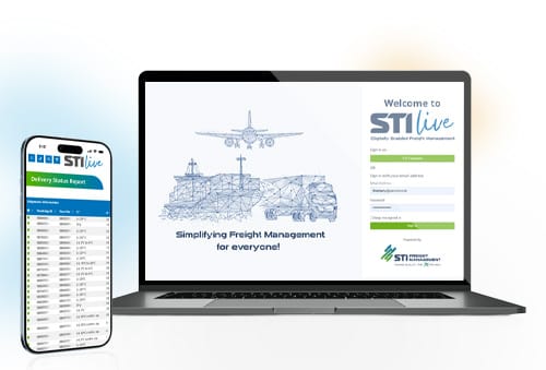 Screenshot STIlive Portal von Panvision entwickelt